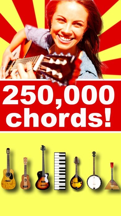Emulate iPhone app Chords Compass LR using MyAndroid