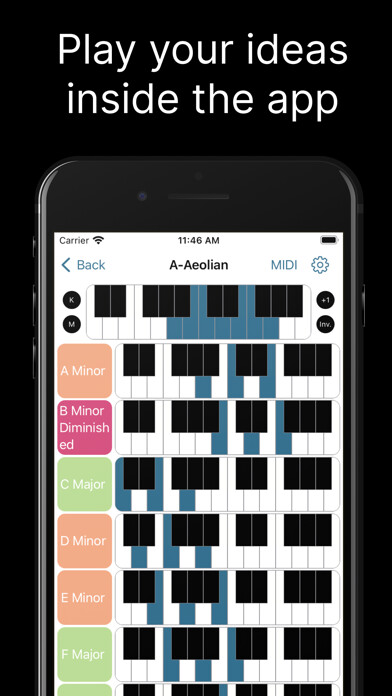 Emulate iPhone app Chord! using MyAndroid Emulate iPhone app Chord! using MyAndroid