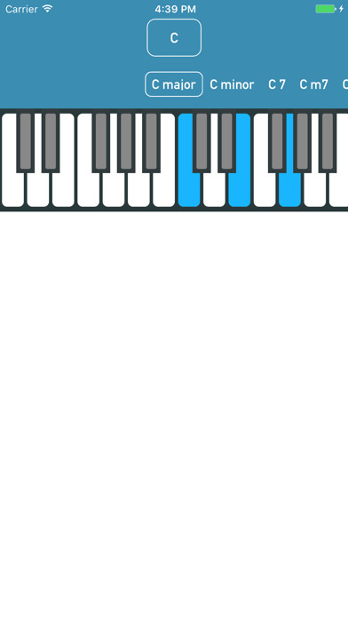 Emulate iPhone app Chords for Piano using MyAndroid Emulate iPhone app Chords for Piano using MyAndroid