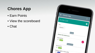 Emulate iPhone app Chores App using MyAndroid