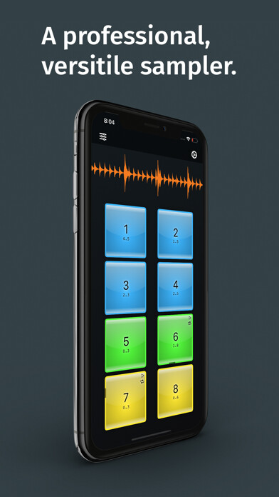 Emulate iPhone app Chorus Sampler using MyAndroid