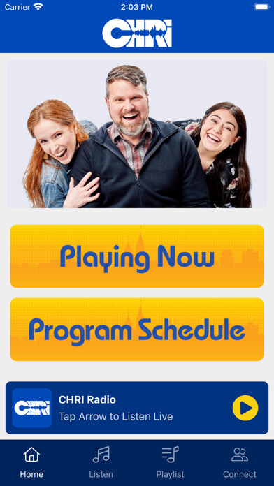 Emulate iPhone app CHRI Family Radio using MyAndroid Emulate iPhone app CHRI Family Radio using MyAndroid