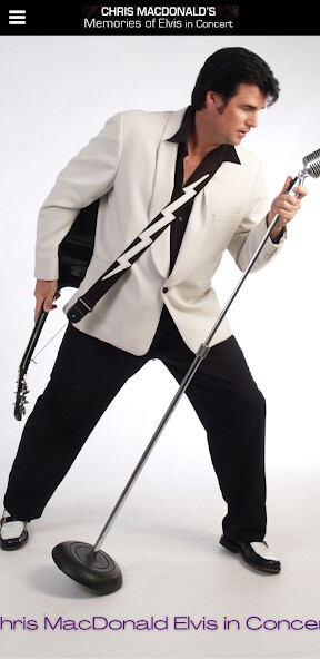 Emulate iPhone app Chris MacDonald Elvis Concert using MyAndroid Emulate iPhone app Chris MacDonald Elvis Concert using MyAndroid