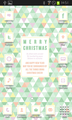 Emulate Android APK chrismas cheer icon theme Emulate Android APK chrismas cheer icon theme