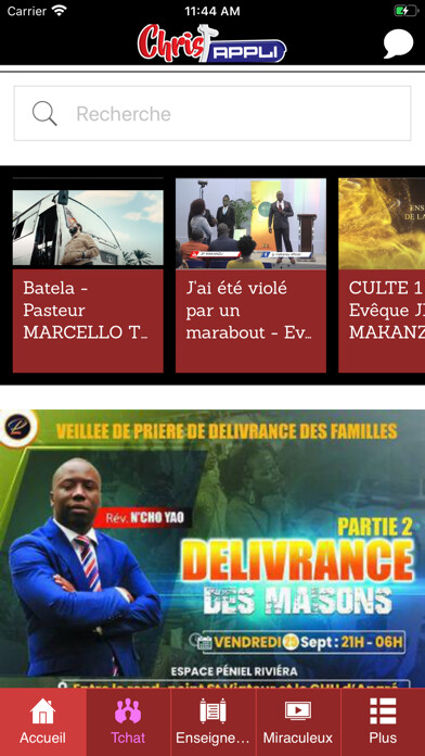 Emulate iPhone app Christ Appli using MyAndroid Emulate iPhone app Christ Appli using MyAndroid