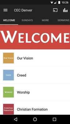 Emulate Android APK Christ Church Denver