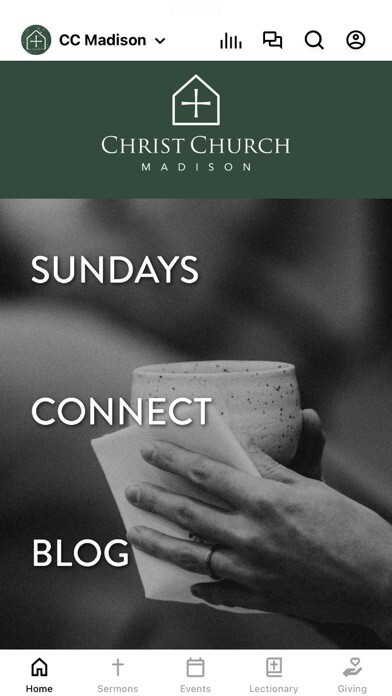 Emulate iPhone app Christ Church Madison using MyAndroid Emulate iPhone app Christ Church Madison using MyAndroid