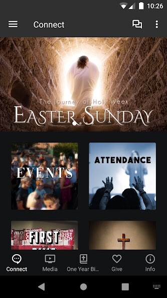 Emulate iPhone app Christ Church - NC using MyAndroid