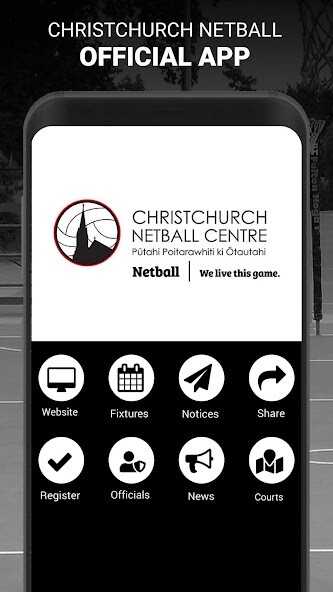 Run android online APK Christchurch Netball Centre from MyAndroid or emulate Christchurch Netball Centre using MyAndroid