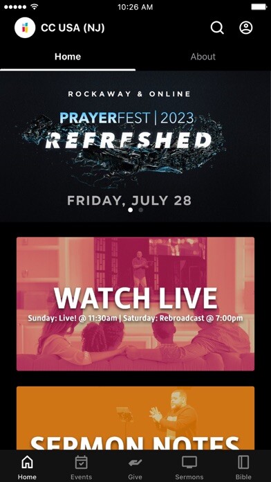 Emulate iPhone app Christ Church USA using MyAndroid Emulate iPhone app Christ Church USA using MyAndroid