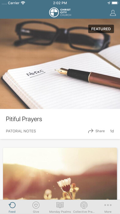 Emulate iPhone app Christ City Church Dallas using MyAndroid