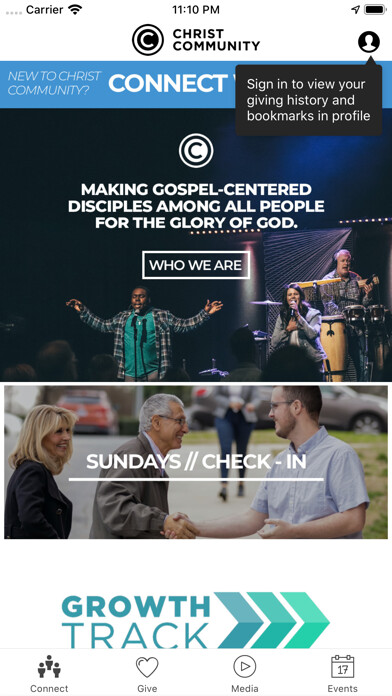 Emulate iPhone app Christ Community CLT using MyAndroid Emulate iPhone app Christ Community CLT using MyAndroid