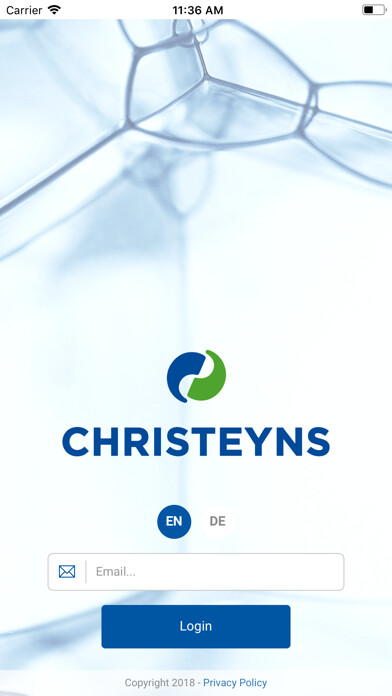 Emulate iPhone app Christeyns using MyAndroid