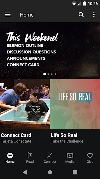 Emulate iPhone app Christ Fellowship Home using MyAndroid Emulate iPhone app Christ Fellowship Home using MyAndroid