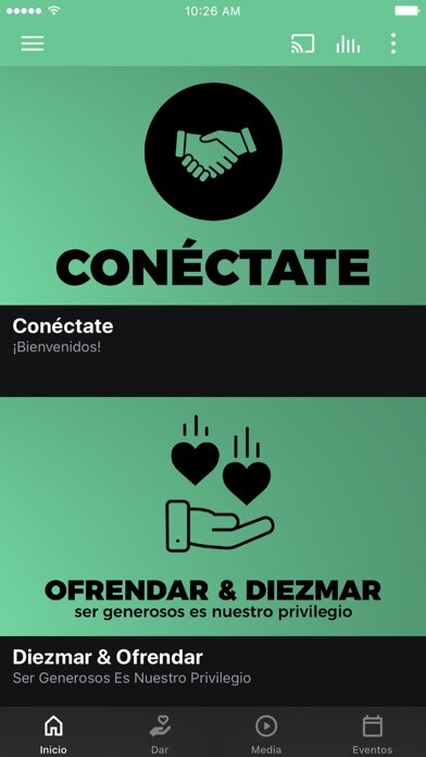 Emulate iPhone app Christ Hispanic UMC using MyAndroid Emulate iPhone app Christ Hispanic UMC using MyAndroid