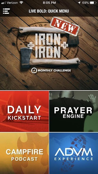 Run android online APK Christian App for Men: Live Bold from MyAndroid or emulate Christian App for Men: Live Bold using MyAndroid