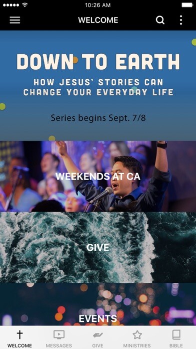 Emulate iPhone app Christian Assembly Los Angeles using MyAndroid Emulate iPhone app Christian Assembly Los Angeles using MyAndroid
