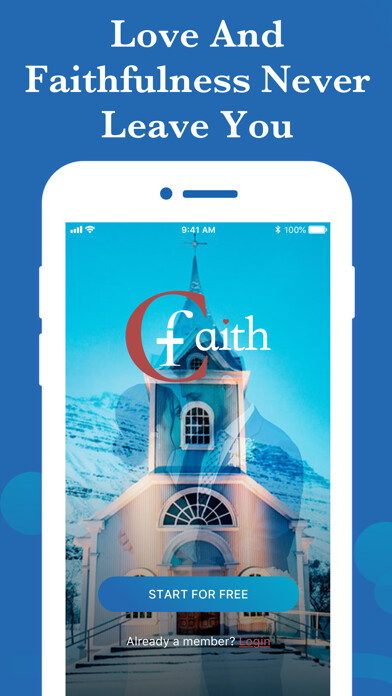 Emulate iPhone app Christian Dating App - CFaith using MyAndroid