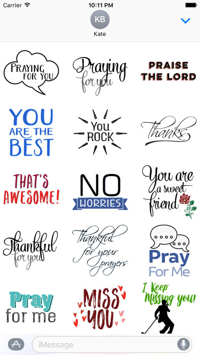 Emulate iPhone app Christian Encouragement Stickers using MyAndroid Emulate iPhone app Christian Encouragement Stickers using MyAndroid