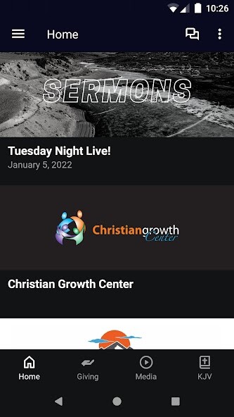 Run android online APK Christian Growth Center from MyAndroid or emulate Christian Growth Center using MyAndroid