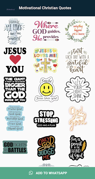 Run android online APK Christian Motivation Stickers from MyAndroid or emulate Christian Motivation Stickers using MyAndroid