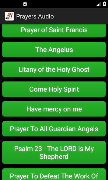 Run android online APK Christian prayers audio from MyAndroid or emulate Christian prayers audio using MyAndroid