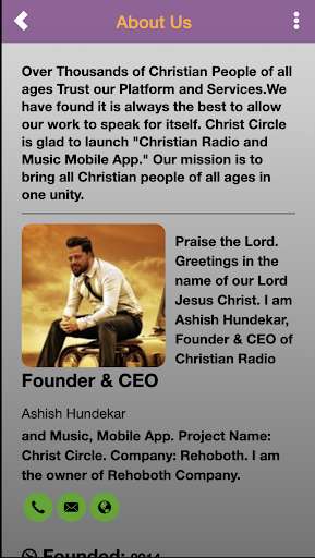 Run android online APK Christian Radio and Music from MyAndroid or emulate Christian Radio and Music using MyAndroid