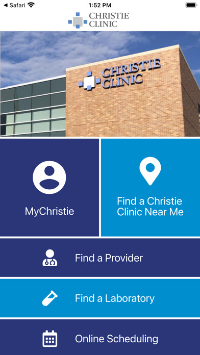 Emulate iPhone app Christie Clinic using MyAndroid Emulate iPhone app Christie Clinic using MyAndroid