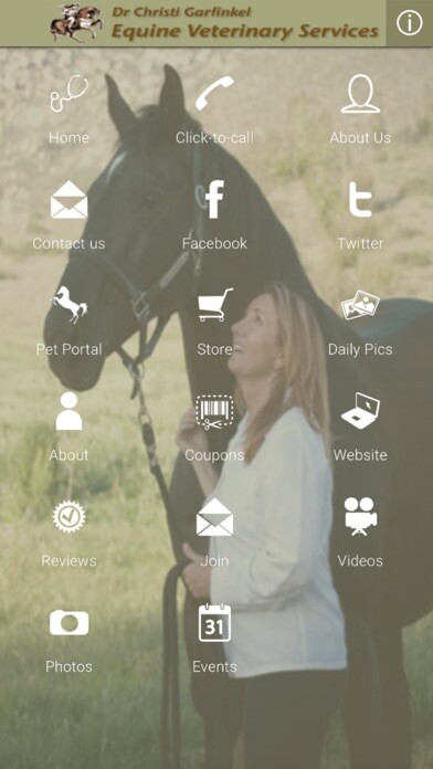 Emulate iPhone app Christi Garfinkel DVM using MyAndroid Emulate iPhone app Christi Garfinkel DVM using MyAndroid
