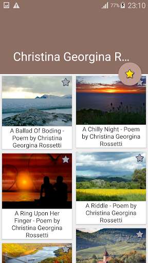 Run android online APK Christina Georgina Rossetti Poems from MyAndroid or emulate Christina Georgina Rossetti Poems using MyAndroid