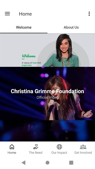 Run android online APK Christina Grimmie Foundation. from MyAndroid or emulate Christina Grimmie Foundation. using MyAndroid Run android online APK Christina Grimmie Foundation. from MyAndroid or emulate Christina Grimmie Foundation. using MyAndroid
