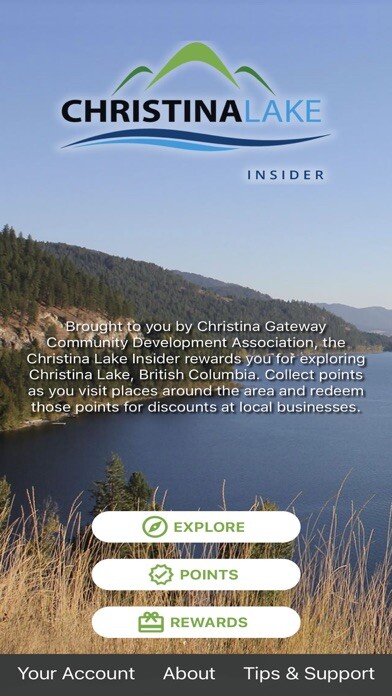 Emulate iPhone app Christina Lake Insider using MyAndroid