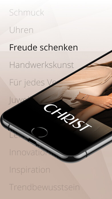 Emulate iPhone app CHRIST Juweliere und Uhrmacher using MyAndroid