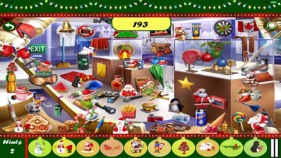 Emulate iPhone app Christmas Angel Hidden Objects using MyAndroid