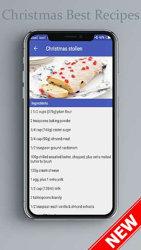 Run android online APK Christmas Best Recipes / best xmas dessert recipe from MyAndroid or emulate Christmas Best Recipes / best xmas dessert recipe using MyAndroid
