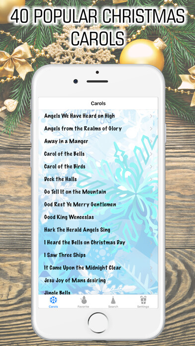 Emulate iPhone app Christmas Carols Sing-Along using MyAndroid Emulate iPhone app Christmas Carols Sing-Along using MyAndroid