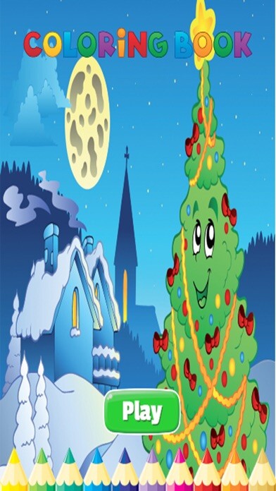 Emulate iPhone app Christmas Coloring Book - for Kids using MyAndroid Emulate iPhone app Christmas Coloring Book - for Kids using MyAndroid