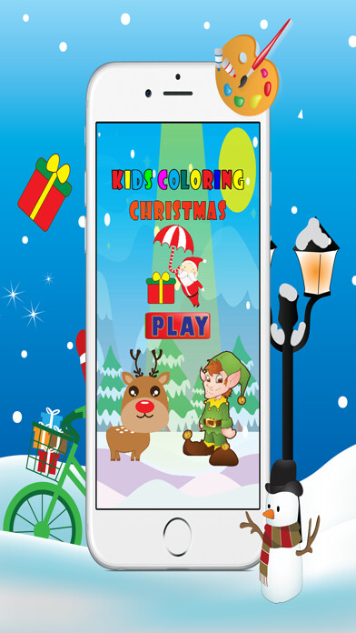 Emulate iPhone app Christmas Coloring Book - Free Kids Colors Pages using MyAndroid Emulate iPhone app Christmas Coloring Book - Free Kids Colors Pages using MyAndroid