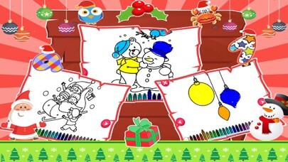 Emulate iPhone app Christmas Coloring Book Pages using MyAndroid Emulate iPhone app Christmas Coloring Book Pages using MyAndroid