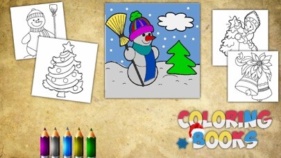 Emulate iPhone app Christmas. Coloring books for kids. Free using MyAndroid Emulate iPhone app Christmas. Coloring books for kids. Free using MyAndroid
