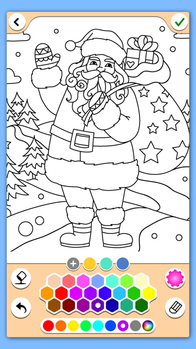 Emulate iPhone app Christmas coloring for all using MyAndroid Emulate iPhone app Christmas coloring for all using MyAndroid