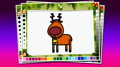 Emulate iPhone app Christmas coloring pages : Paint Your Santa Reindeer Christmas tree and Gift using MyAndroid Emulate iPhone app Christmas coloring pages : Paint Your Santa Reindeer Christmas tree and Gift using MyAndroid
