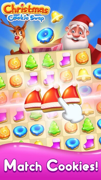 Emulate iPhone app Christmas Cookie Swap 3 using MyAndroid Emulate iPhone app Christmas Cookie Swap 3 using MyAndroid