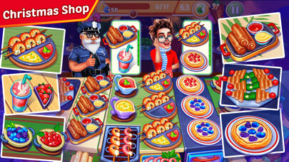 Emulate iPhone app Christmas Cooking - Food Games using MyAndroid