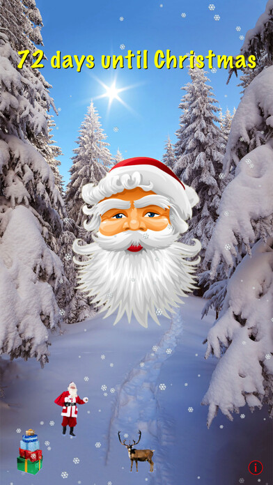 Emulate iPhone app Christmas Countdown w/Music using MyAndroid