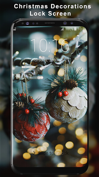 Run android online APK Christmas Decorations Locker from MyAndroid or emulate Christmas Decorations Locker using MyAndroid