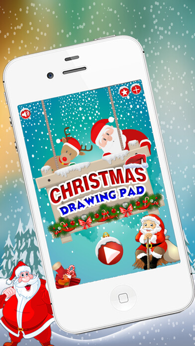 Emulate iPhone app Christmas Drawing Pad - holiday activities for kid using MyAndroid Emulate iPhone app Christmas Drawing Pad - holiday activities for kid using MyAndroid