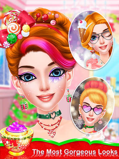 Run android online APK Christmas DressUp & Makeup Salon Games For Girls from MyAndroid or emulate Christmas DressUp & Makeup Salon Games For Girls using MyAndroid