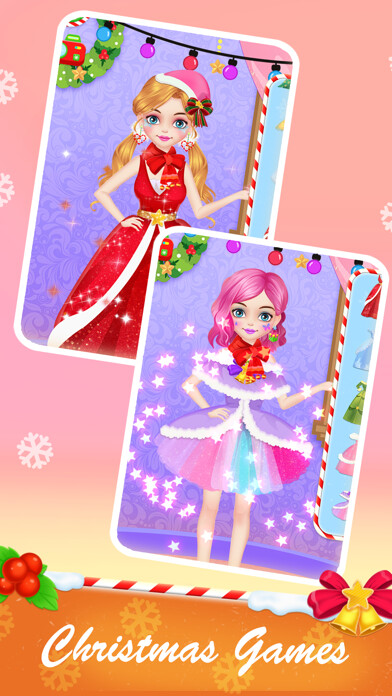 Emulate iPhone app Christmas Dress Up & Snowman using MyAndroid