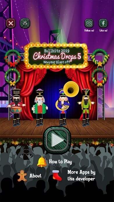 Emulate iPhone app Christmas Drops 5 using MyAndroid Emulate iPhone app Christmas Drops 5 using MyAndroid